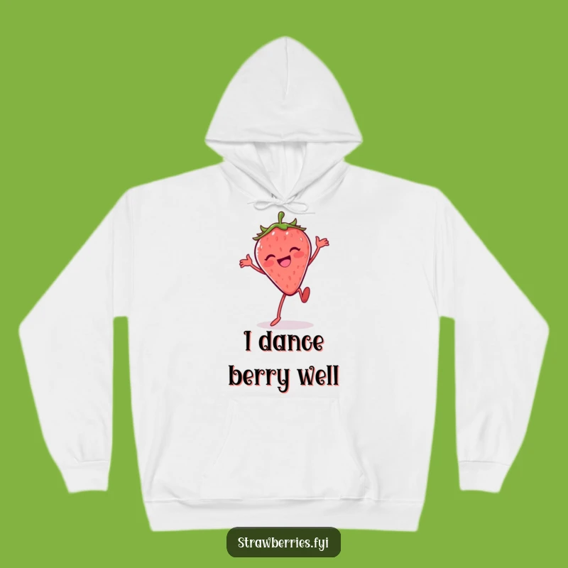 Funny Silly Dance Strawberry Hoodie: Cozy Comfort for the Joyful Soul