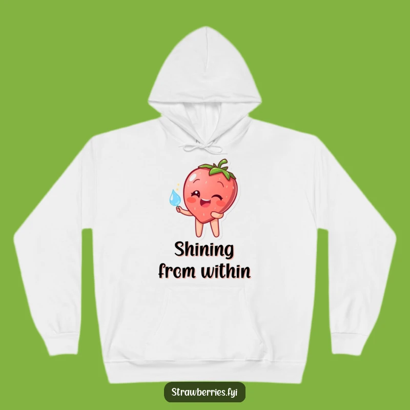 Funny Strawberry Dewdrop Hoodie: Cozy Joy for Any Day!