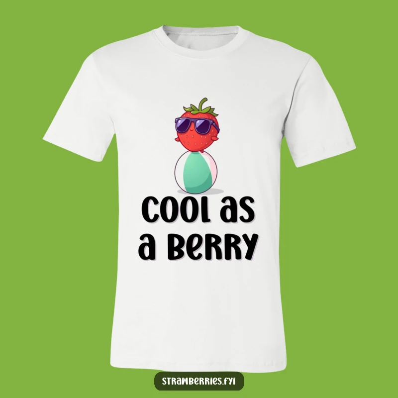 Funny Strawberry Beach Ball T-Shirt: Hilarious Summer Style Apparel